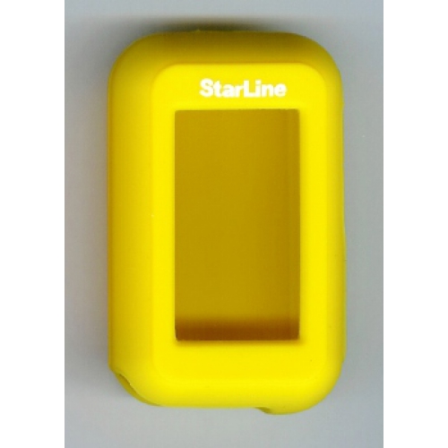 Чехол силиконовый Star Line E-60/90 желтый