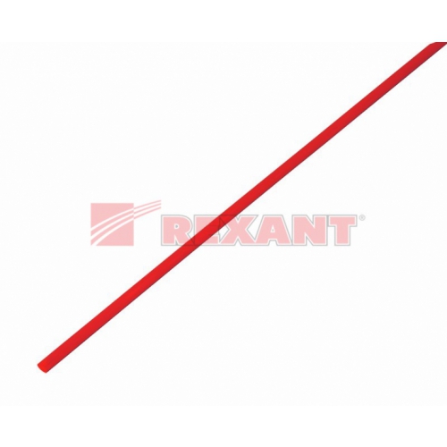 Трубка термоусаживаемая REXANT (1м) 2 мм красная