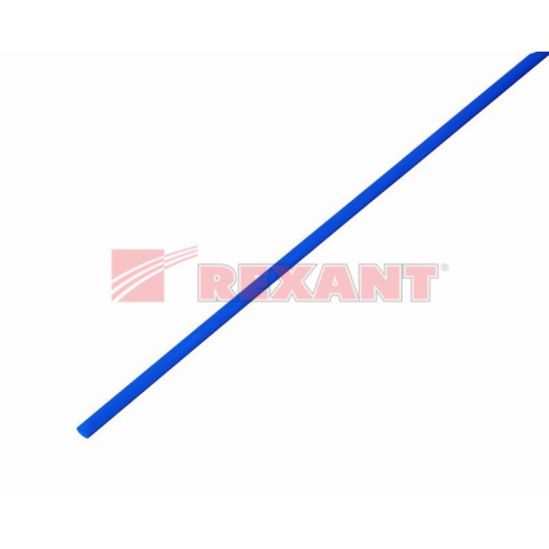 Трубка термоусаживаемая REXANT (1м) 3 мм синяя