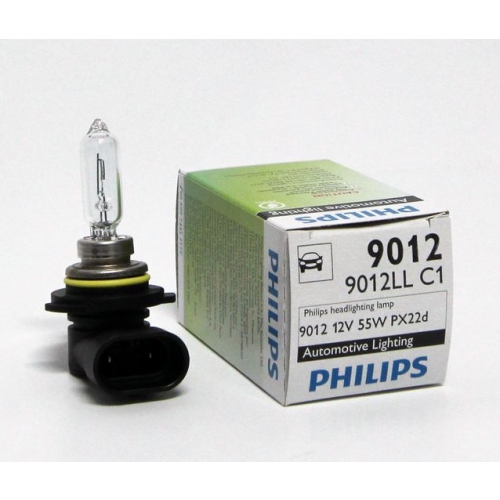 Лампа PHILIPS HIR2 9012 LL 12V 55W PX22D (9012LLC1)