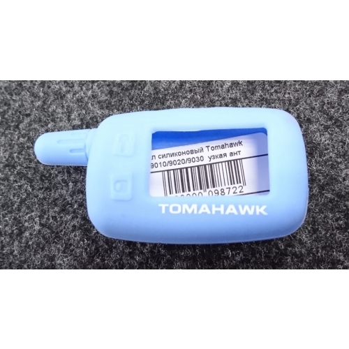 Чехол силиконовый Tomahawk TW-9010/9020/9030  узкая ант голубой