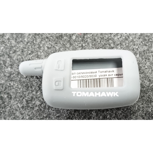 Чехол силиконовый Tomahawk TW-9010/9020/9030  узкая ант серый
