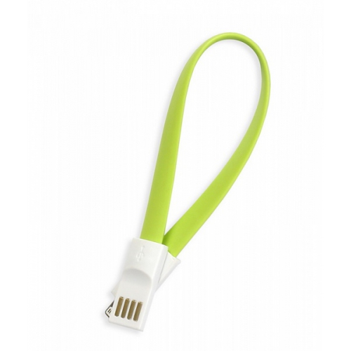 Кабель для iPhone 5 Smart Buy 0,2м зеленый,IK-502M Green