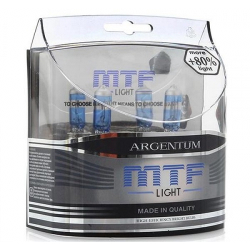 Лампа MTF H11 Argentum +80% КМП