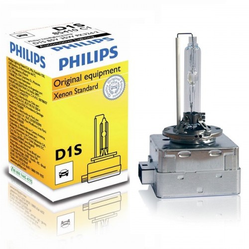 Ксенон лампа PHILIPS D1S (85410N) цветная упаковка для сервиса