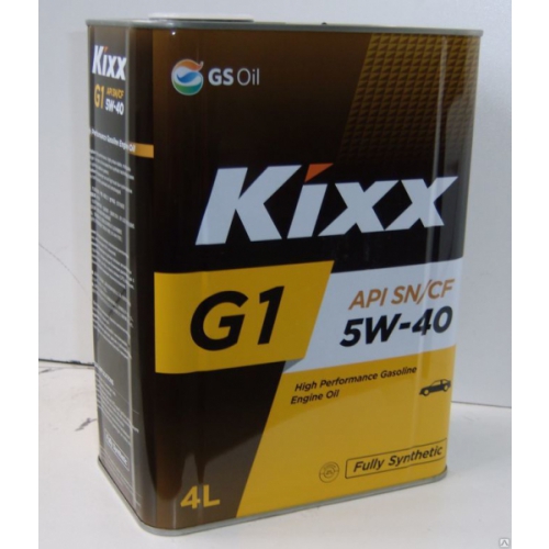 Масло моторное KIXX G1 5W-30 SN/CF СИНТЕТИЧЕСКОЕ SYNTHETIC (T) KR/4L [ L531244TE1 ]