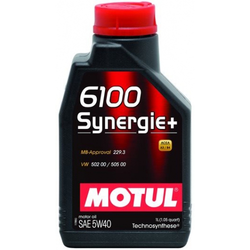 Масло моторное MOTUL 6100 Synergie+ 5W-40 (1л) [ 103728 ]
